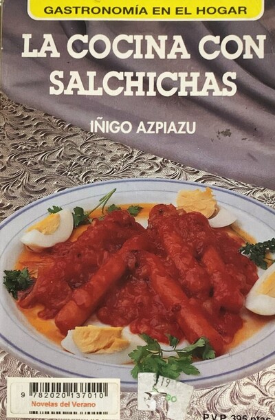 La cocina con salchichas