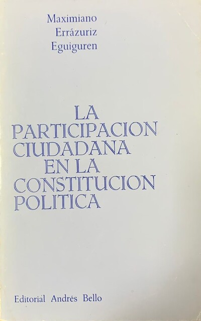 La participación ciudadana en la Constitución política 